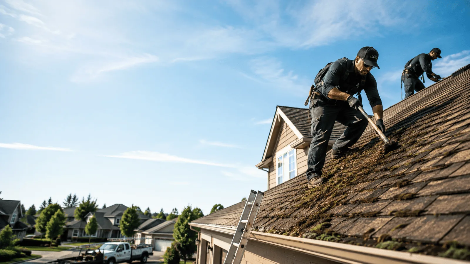 Roof Moss Removal in Lakeview, TX near me